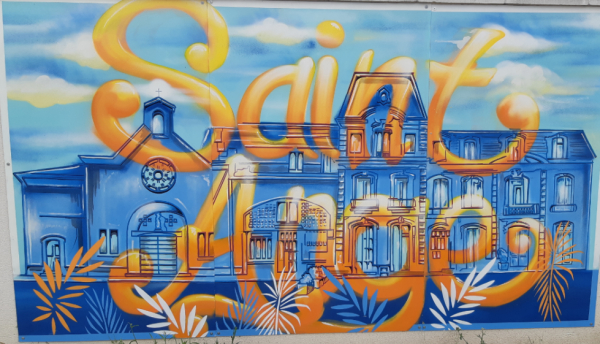 La nouvelle fresque de Saint-Ange